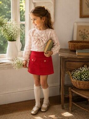 The Beaufort Bonnet Company Beatrice Bow Blouse | NWT | 4T